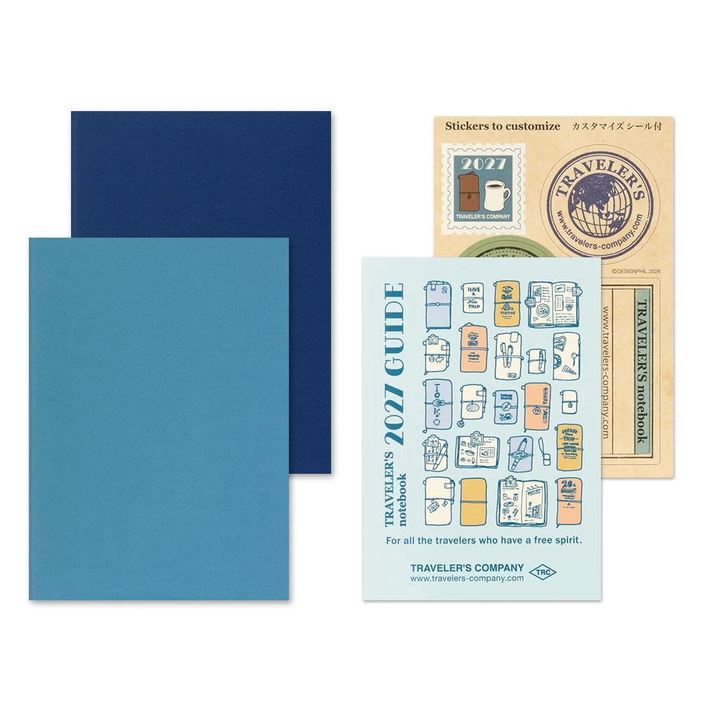 TRAVELER'S 2027 Passport Size Diary Insert - Weekly