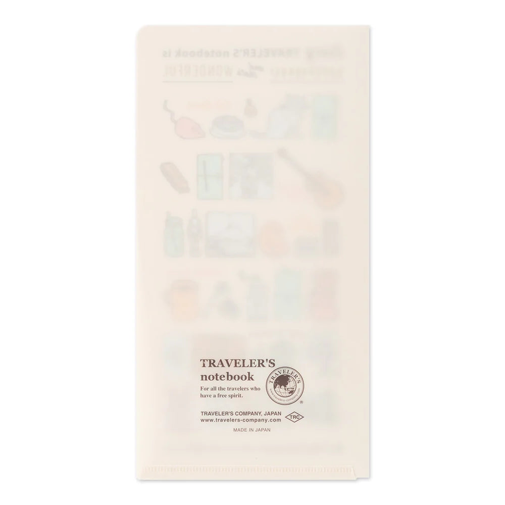 TRAVELER'S 2027 Clear Folder - Regular Diary Size
