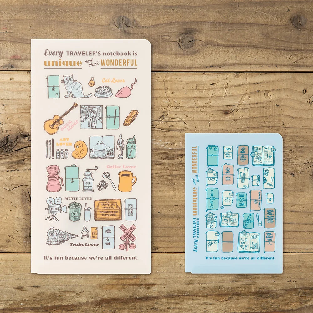 TRAVELER'S 2027 Clear Folder - Passport Diary Size