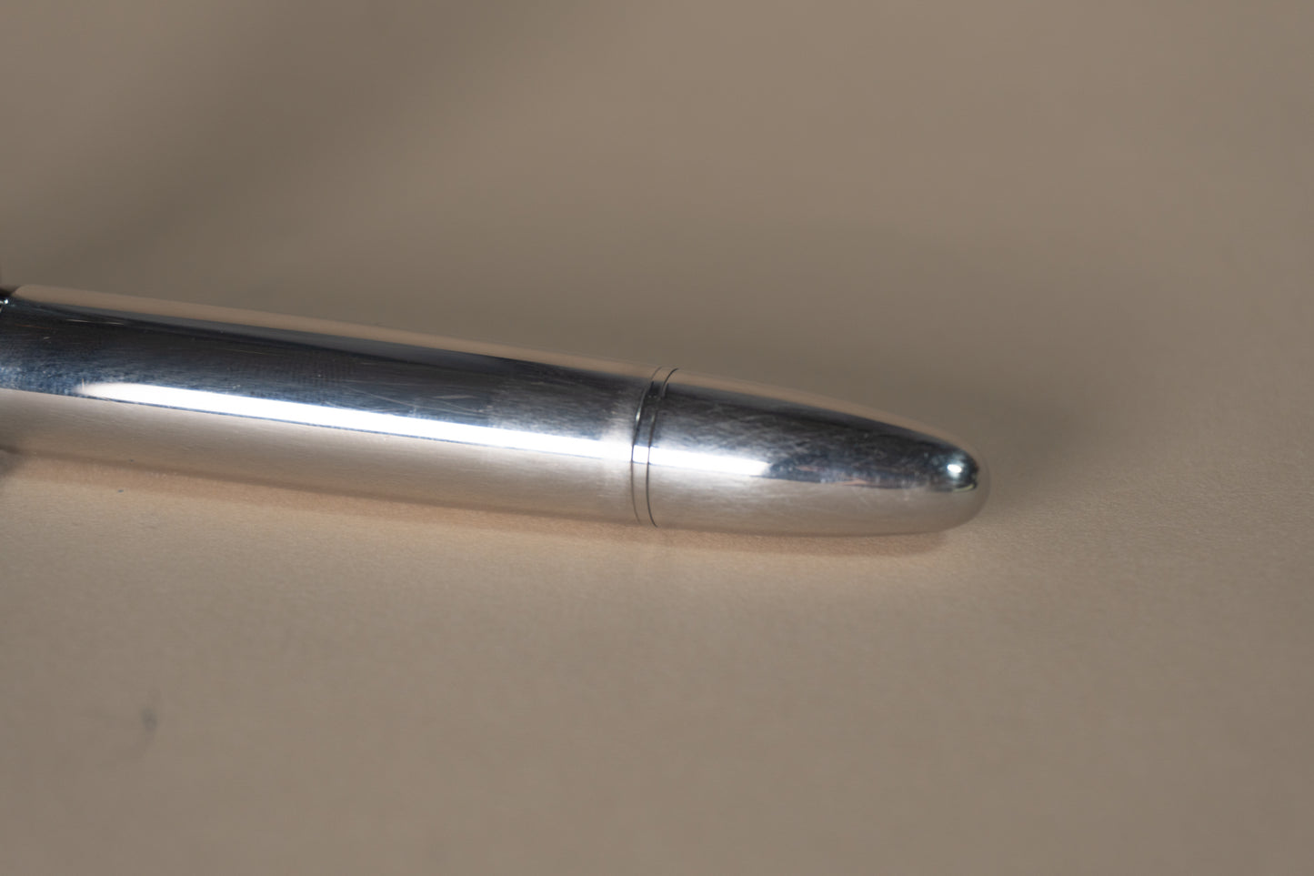 Pre-Owned Montblanc Meisterstuck Solitaire Stainless Steel Le Grand 146 Fountain Pen