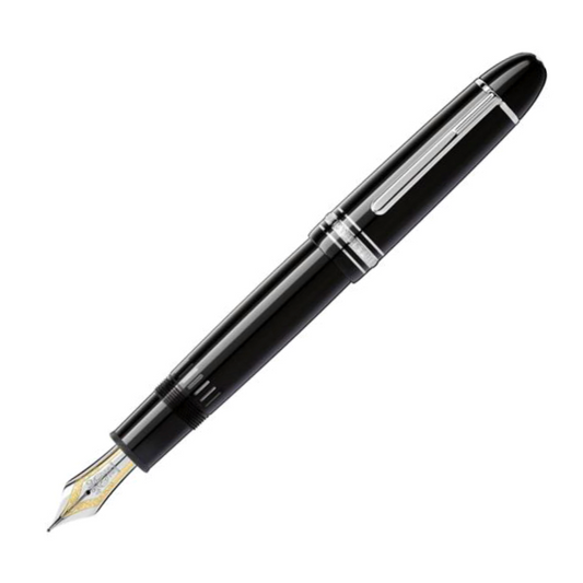 Montblanc 149 Fountain Pen - Black with Platinum Trim (Meisterstück)