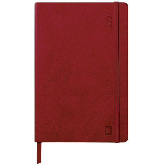 Rhodia 2027 A5 Weekly Planner - Burgundy