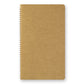 Traveler's Company Spiral Ring Notebook - Blank DW Kraft Paper (A5 Slim)
