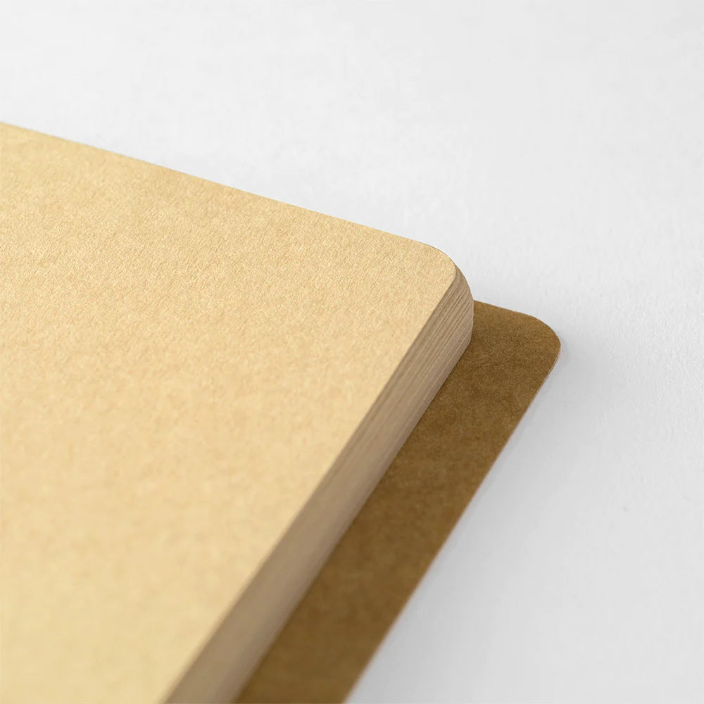 Traveler's Company Spiral Ring Notebook - Blank DW Kraft Paper (A5 Slim)