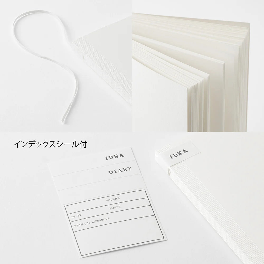 Midori MD Product A5 Square Cotton Notebook - Blank