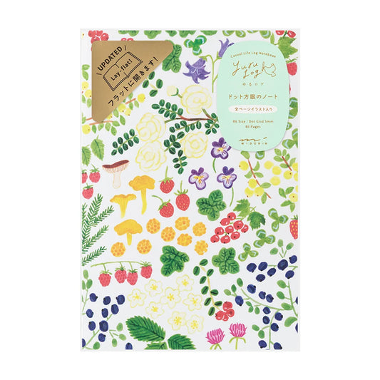 Midori B6 Yuru Log Notebook - Scandinavia