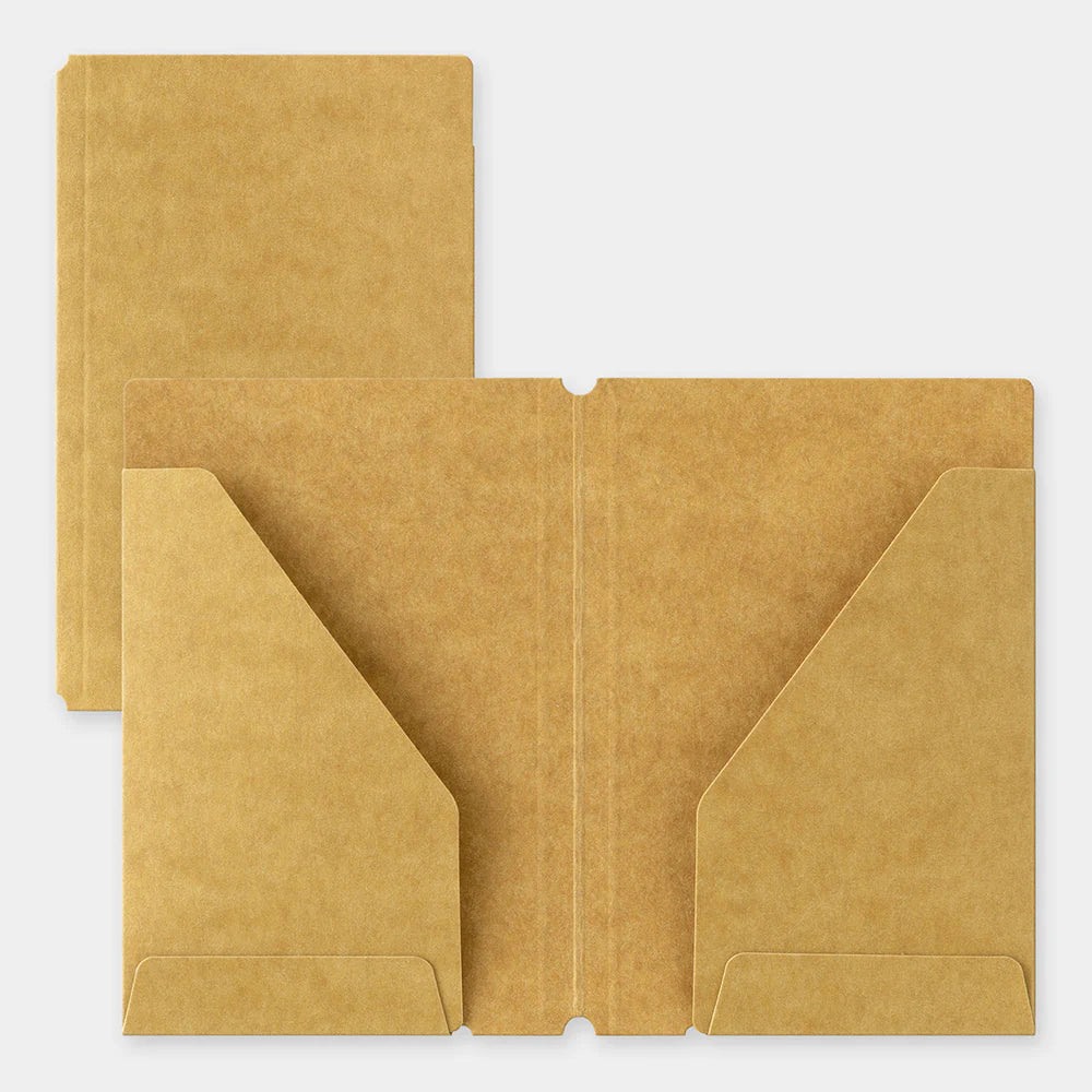 TRAVELER'S Notebook 20th Anniversary Card Size Starter Kit - Brown