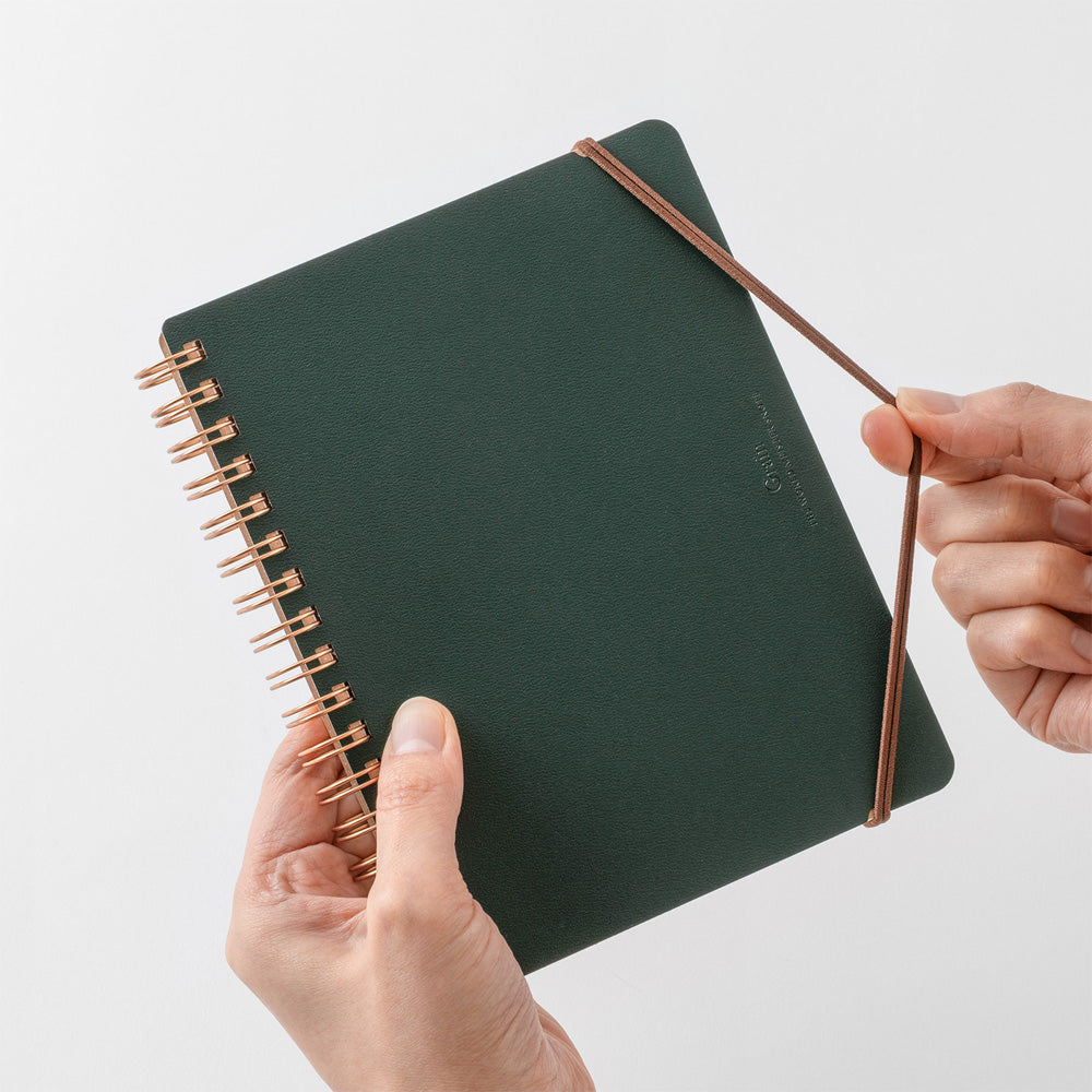 Midori Grain B6 Notebook - Green
