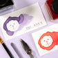 Wearingeul Ink Color Swatch Card - White Puppy