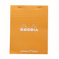 Rhodia #16 Top Staplebound Dot Grid A5 Notepad - Orange