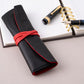 Pilot Pensemble Leather Roll Pen Case - Holds 1 - Black (Long)