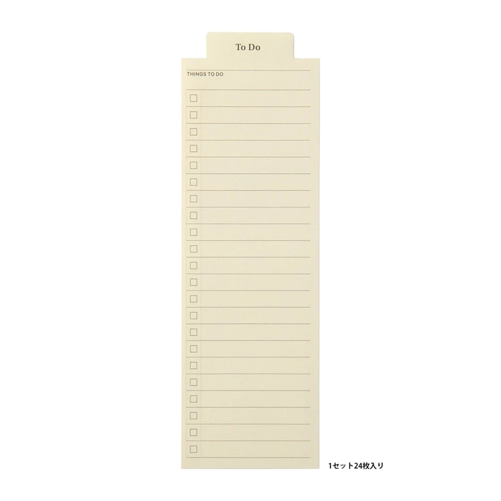 Laconic Style Bookmarker - To Do List