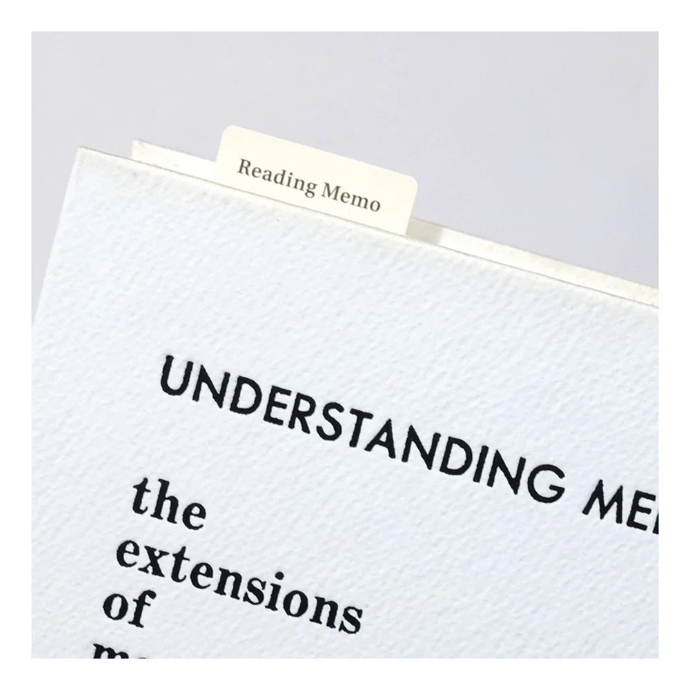 Laconic Style Bookmarker - Planning Memo