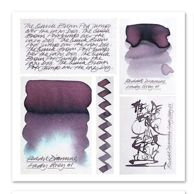 Diamine Lady Grey (80ml) Bottled Ink (Reddit Edition)