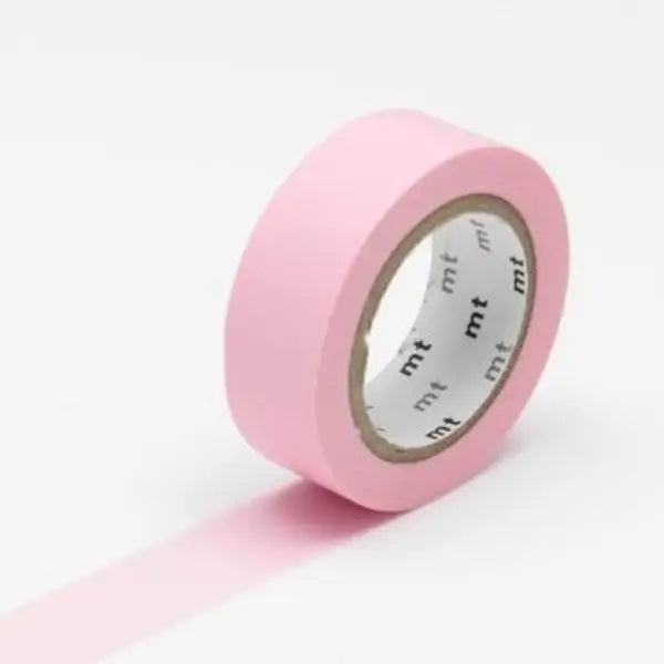 MT Masking Tape - Tape Single - Rose Pink (15mm)