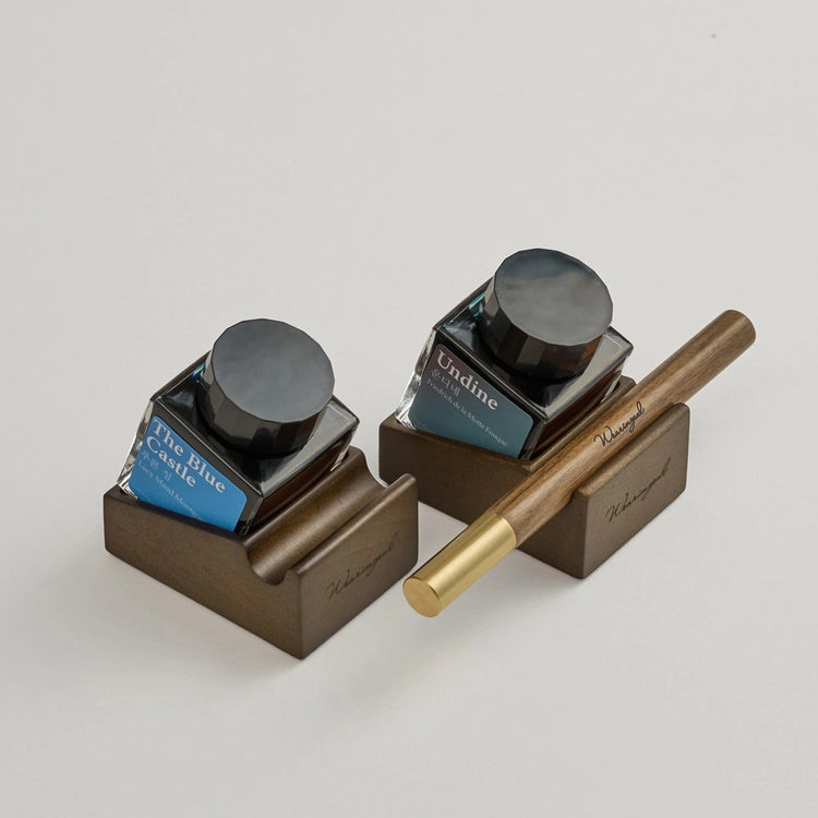 Wearingeul Wood Ink & Pen Rest