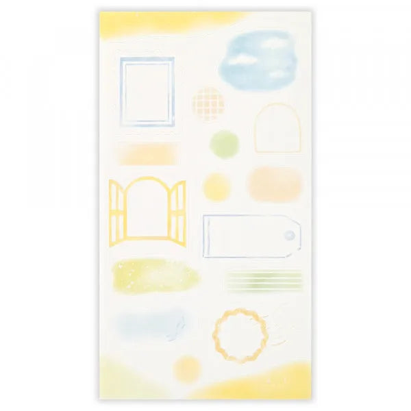 NB Deco Time Stickers - Rabbit (2 Sheets)