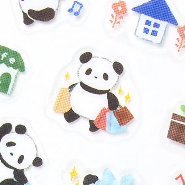 NB Planner Stickers - Panda Enjoying Hobbies