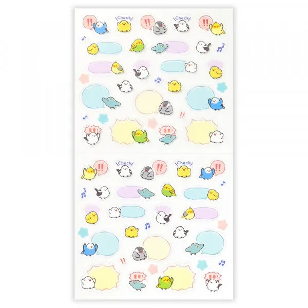 NB Planner Stickers - Chatty Animals: Birds
