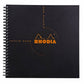 Rhodia Reverse Wirebound Dot Grid Notebook  - Black