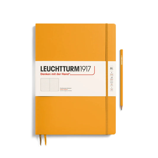 Leuchtturm1917 Master Slim A4+ Hardcover Dotted Notebook - Rising Sun