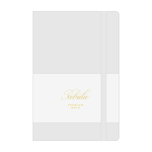 Colorverse Nebula A5 Premium Note - Snow White Plain