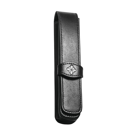 Diplomat Leather 1-Pen Case - Black