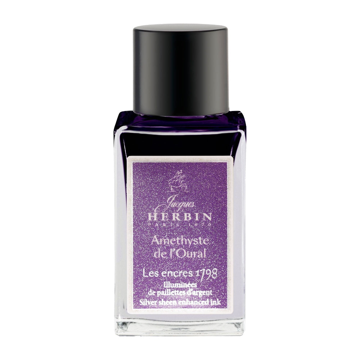 Jacques Herbin 1798 Amethyste de L'Oural (Amethyst of the Urals) 15ml Bottled Ink