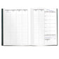 Quo Vadis 2026 Visual Weekly Planner - Texas Black