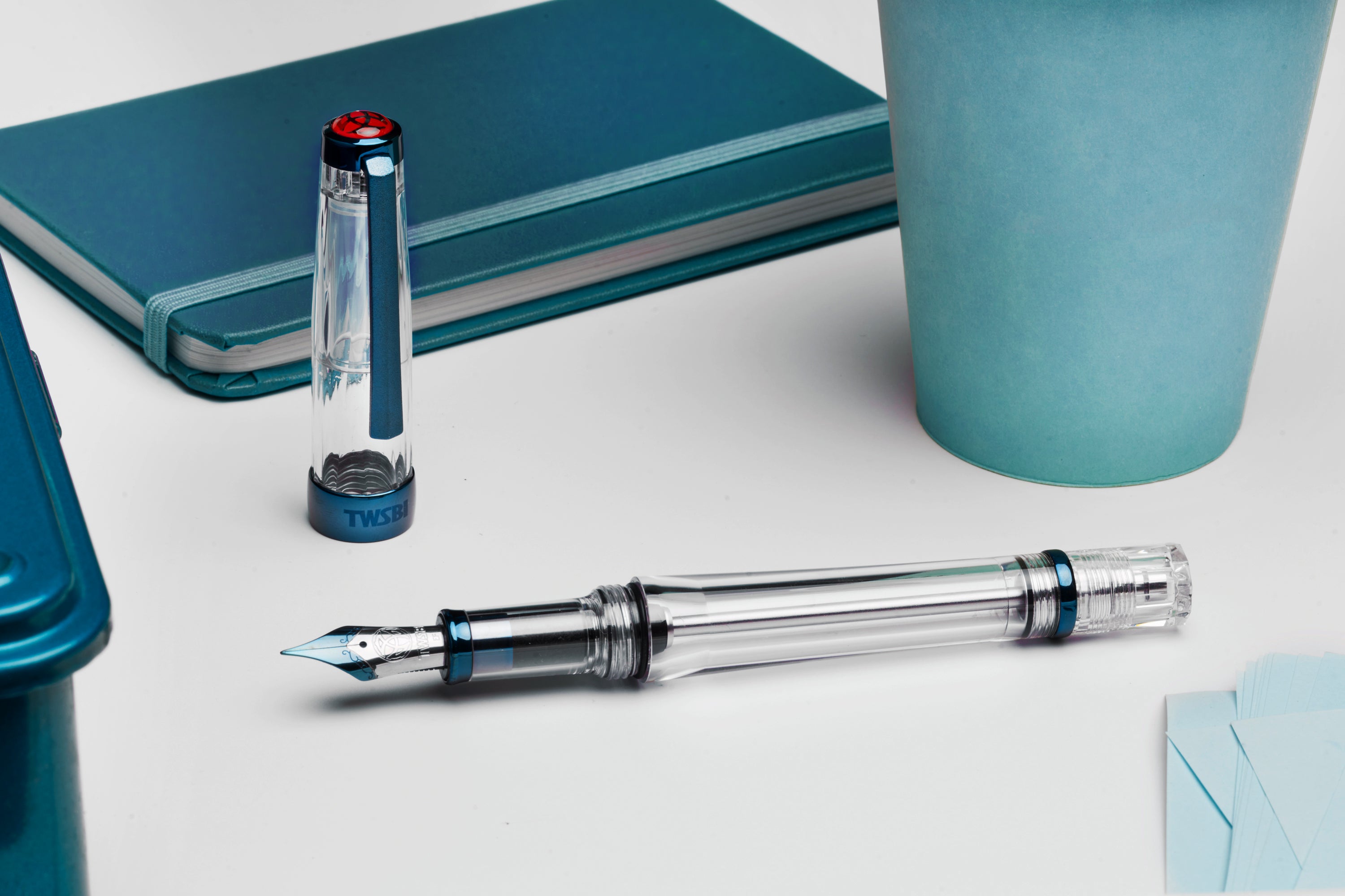 TWSBI Vac700R Fountain Pen - Kyanite Blue – Dromgoole's Fine