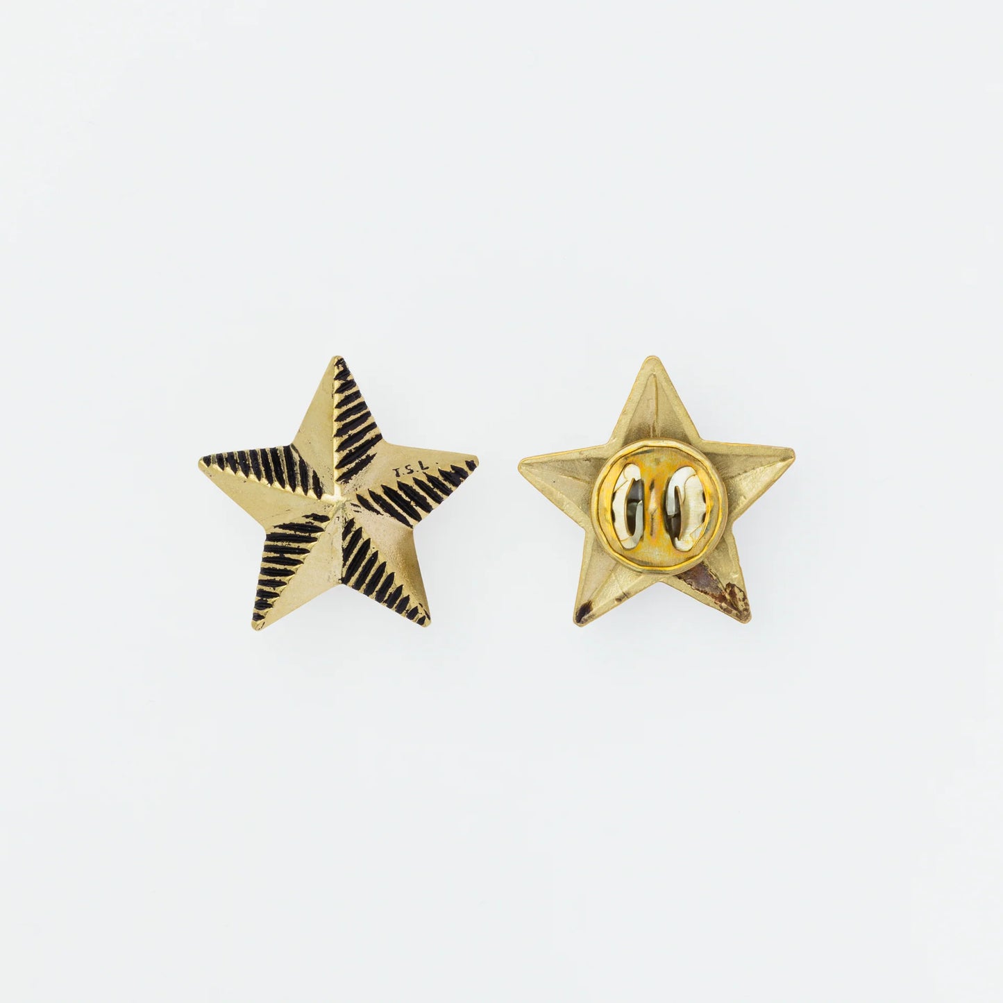 The Superior Labor Brass Star Pin - B