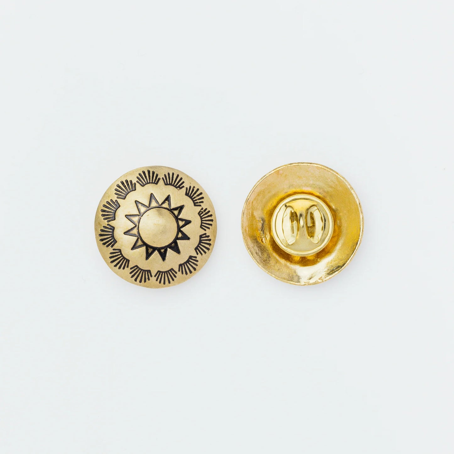 The Superior Labor Sun Brass Pins G