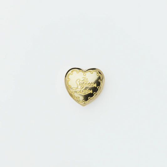 The Superior Labor Brass Heart Concho - D