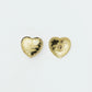 The Superior Labor Brass Heart Concho - D