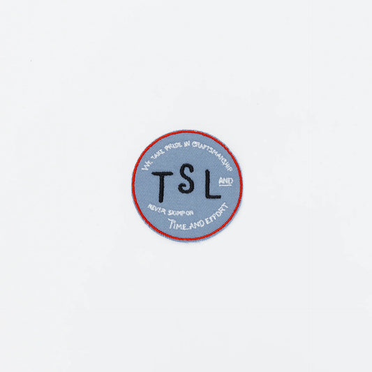 The Superior Labor TSL Circle Patch - Blue
