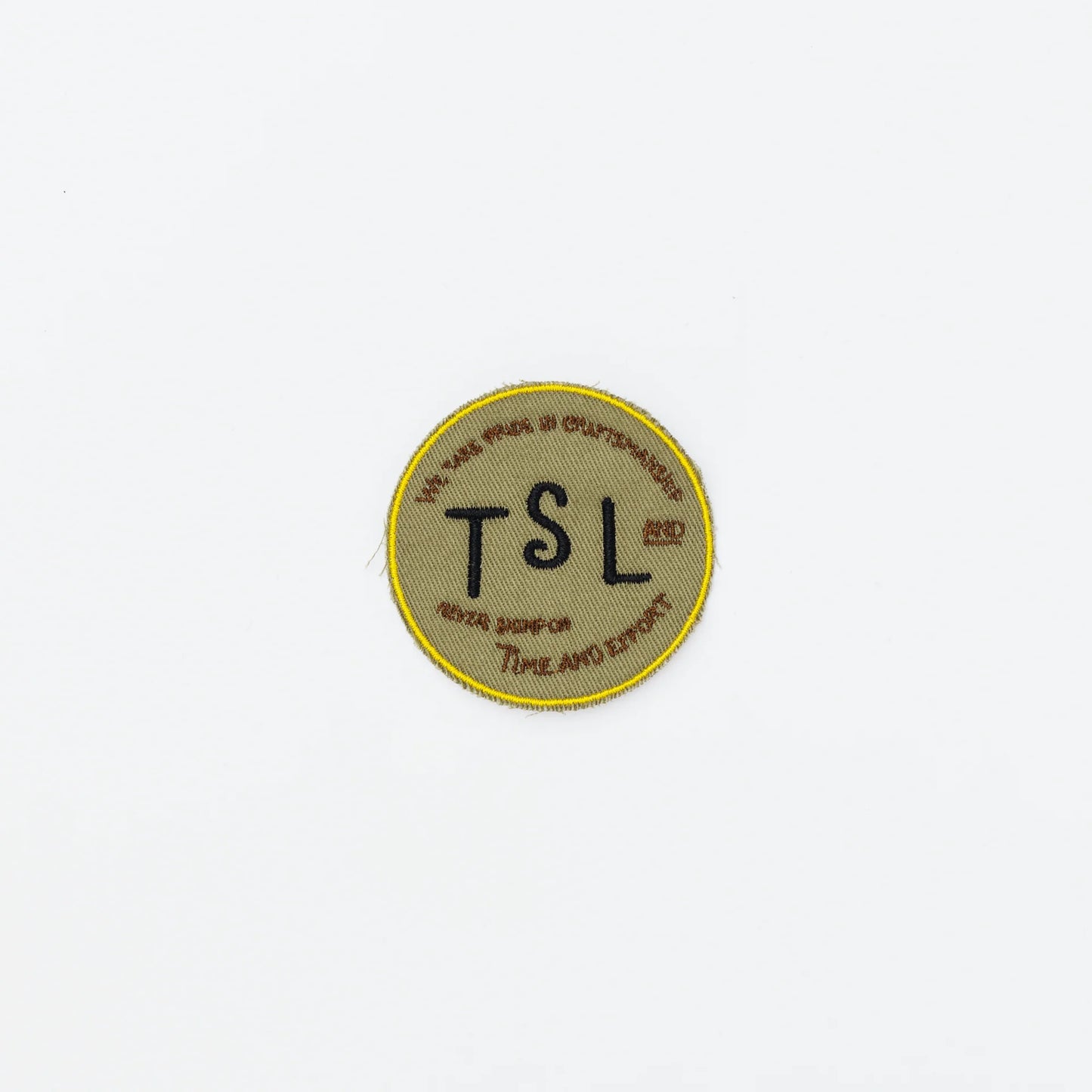 The Superior Labor TSL Circle Patch - Khaki
