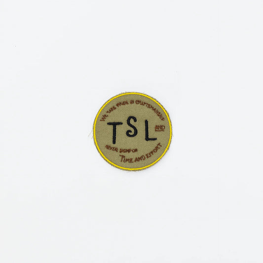 The Superior Labor TSL Circle Patch - Khaki