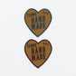 The Superior Labor TSL Heart Patch - Brown