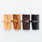 The Superior Labor Leather Roll Pen Case - Natural