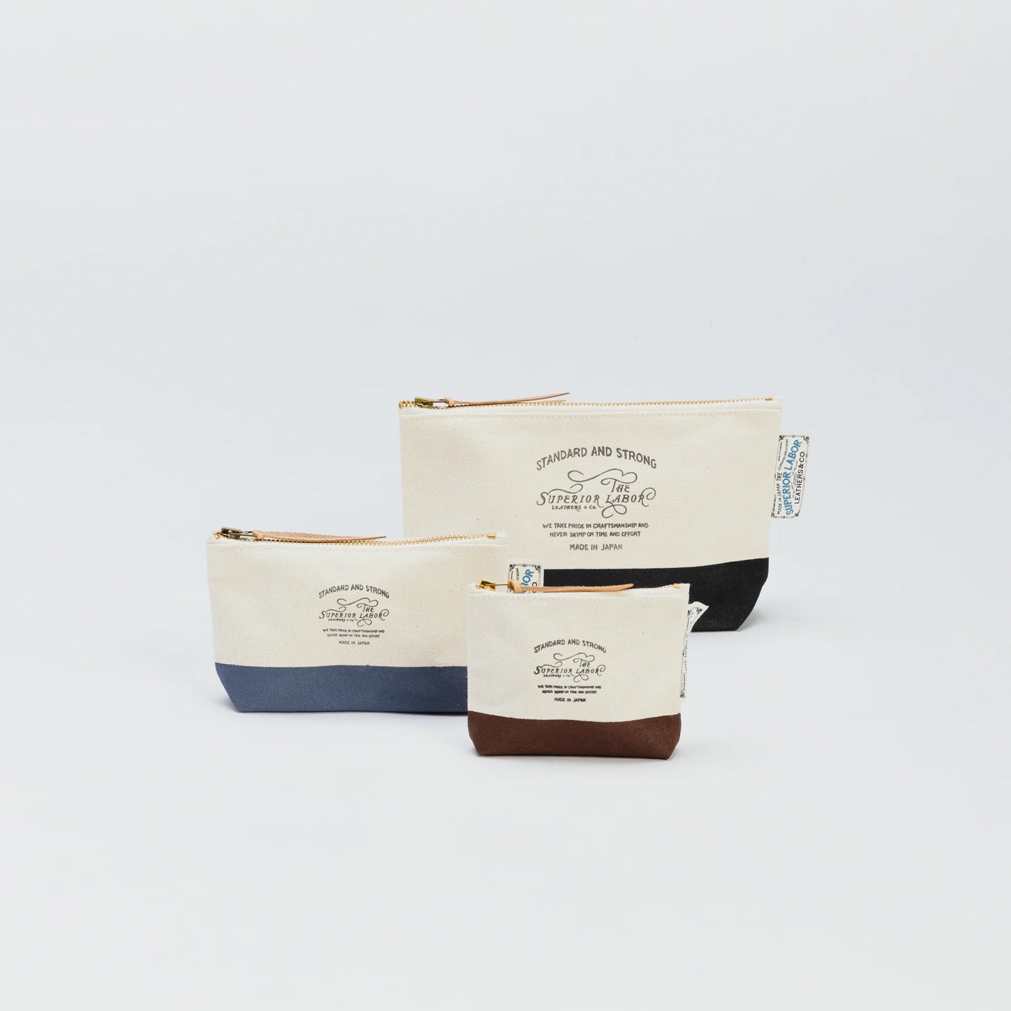 The Superior Labor #03 Engineer Pouch - Blue Gray