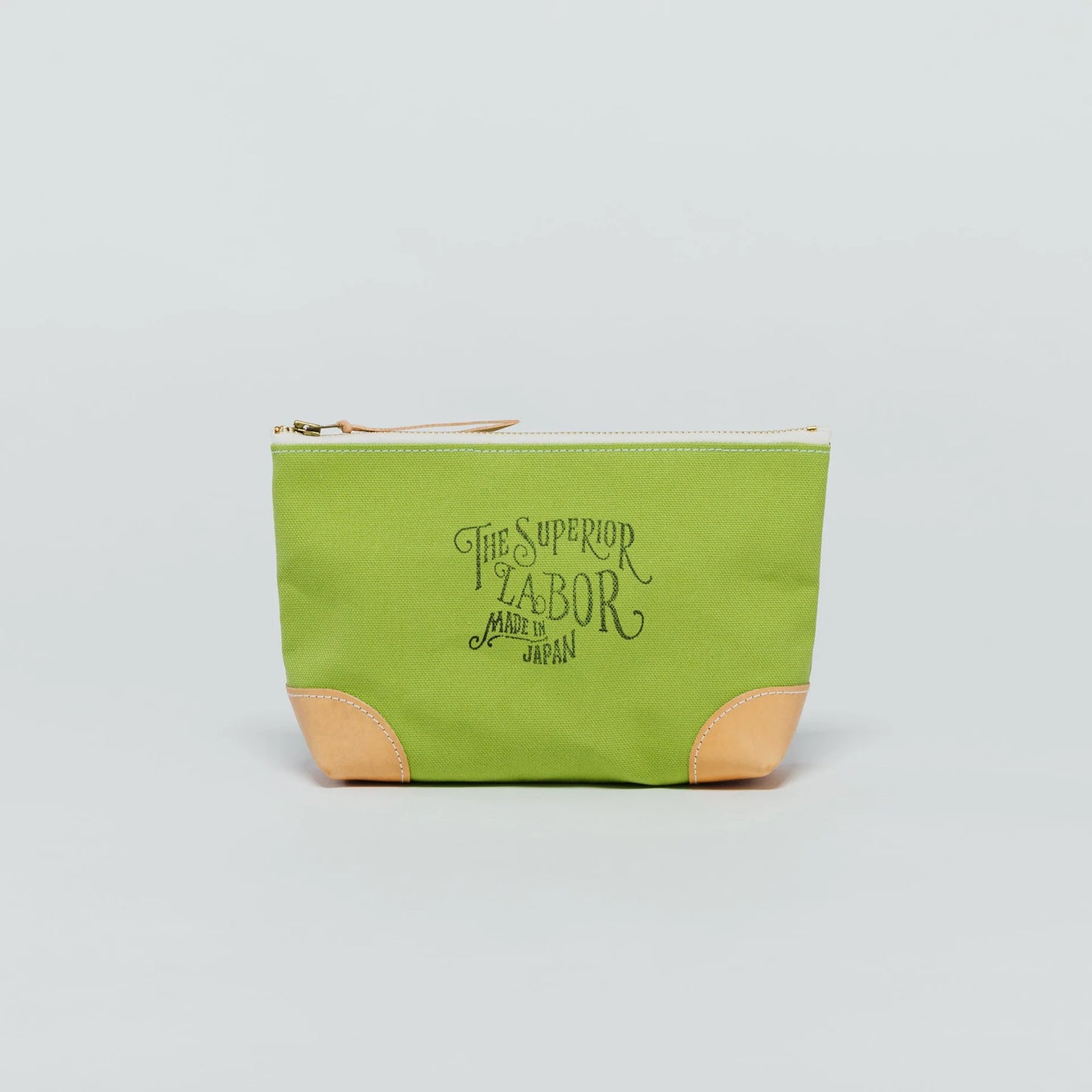 The Superior Labor #03 Color Canvas Pouch - Yellow Green