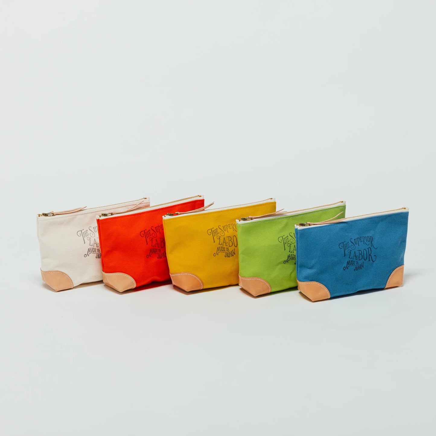 The Superior Labor #03 Color Canvas Pouch - Orange