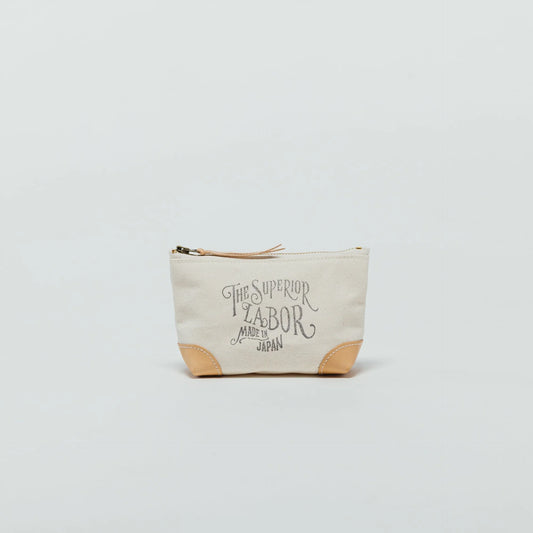 The Superior Labor #02 Color Canvas Pouch - White