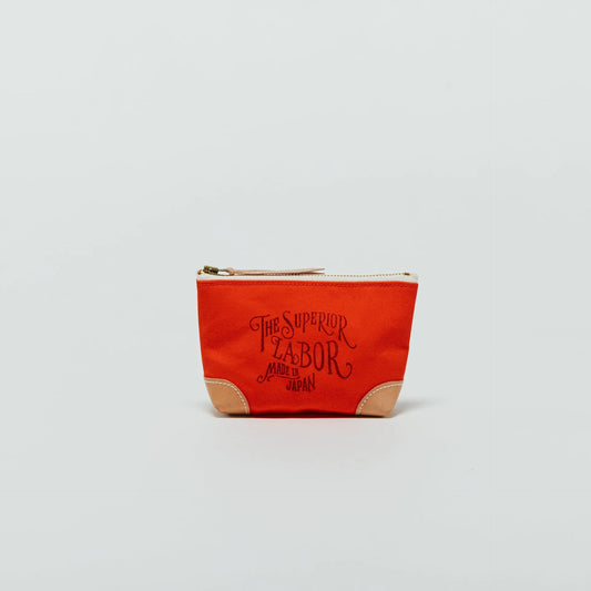 The Superior Labor #02 Color Canvas Pouch - Orange