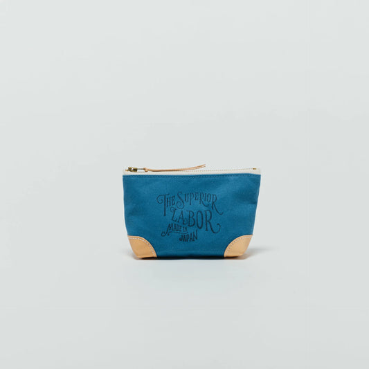The Superior Labor #02 Color Canvas Pouch - Blue