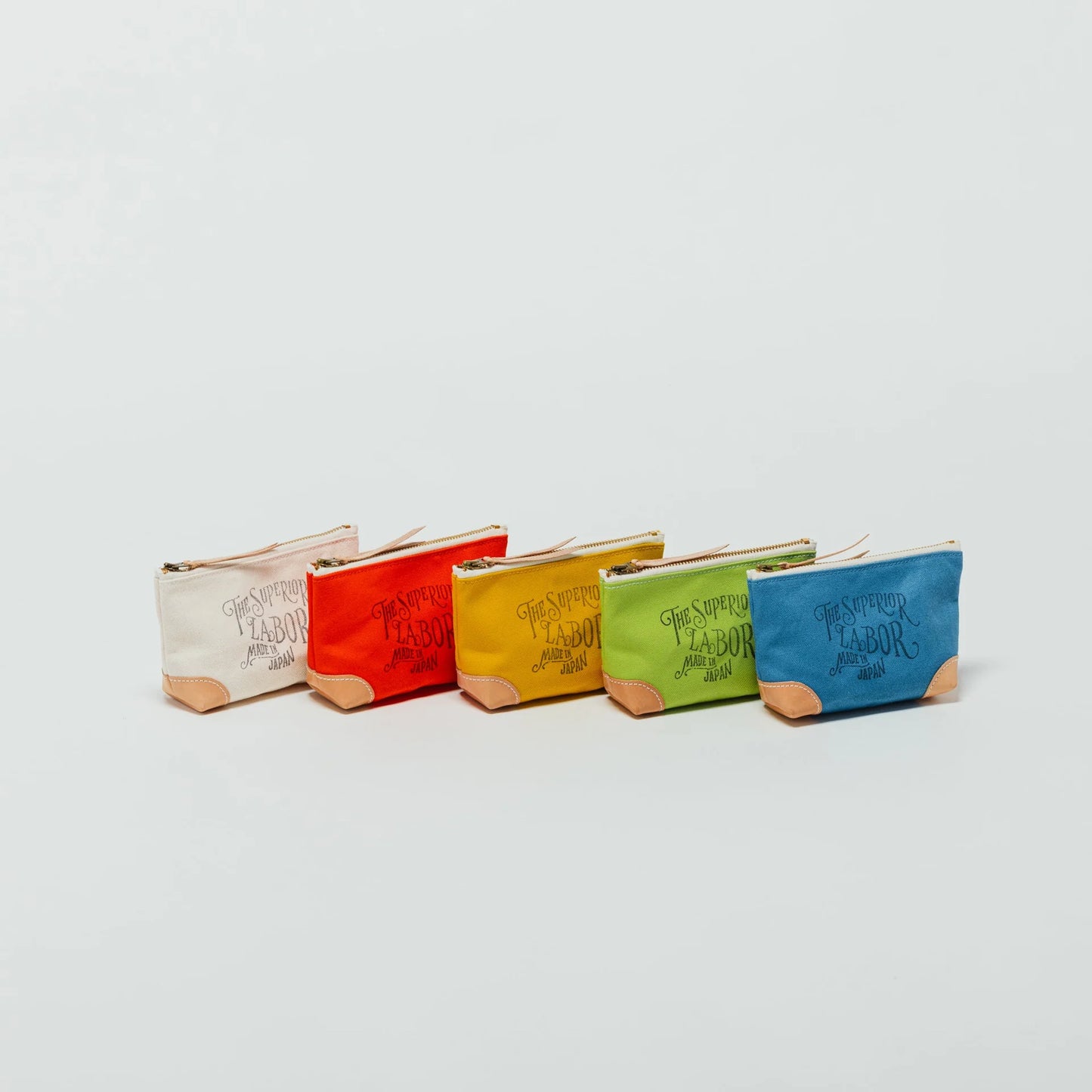 The Superior Labor #02 Color Canvas Pouch - Orange