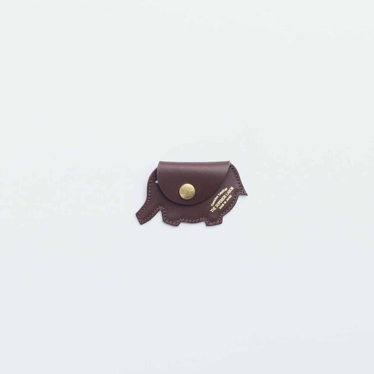 The Superior Labor INGRASSATO Elephant Coin Case - Brown (2025)