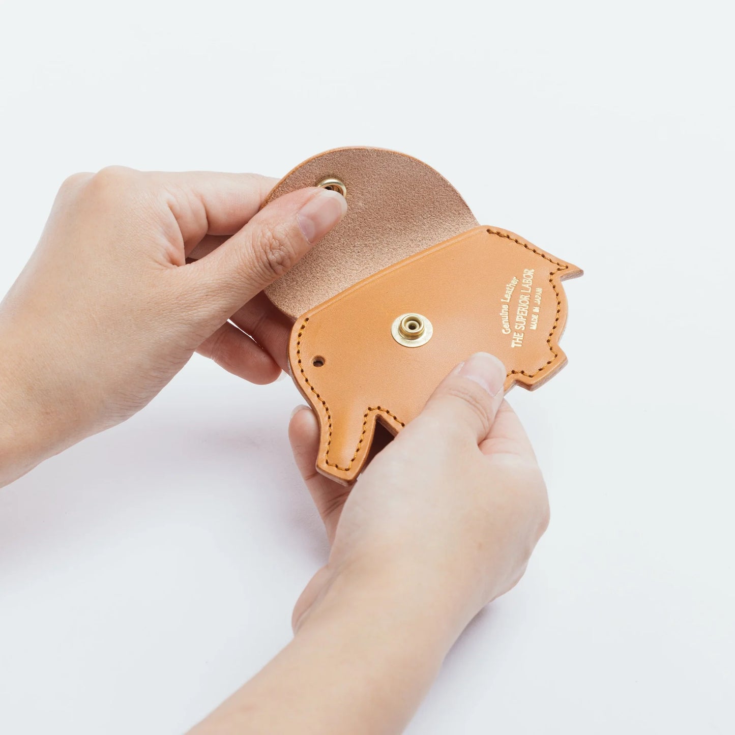 The Superior Labor INGRASSATO Elephant Coin Case - Black (2025)