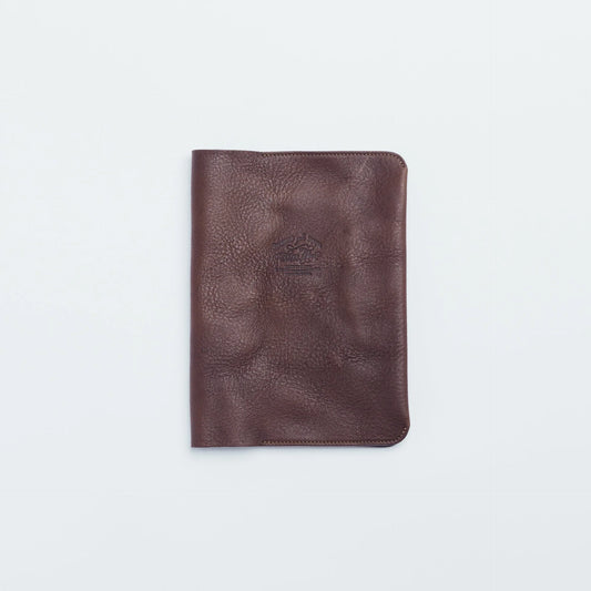 The Superior Labor A5 Oil Leather Notebook Cover - Dark Brown