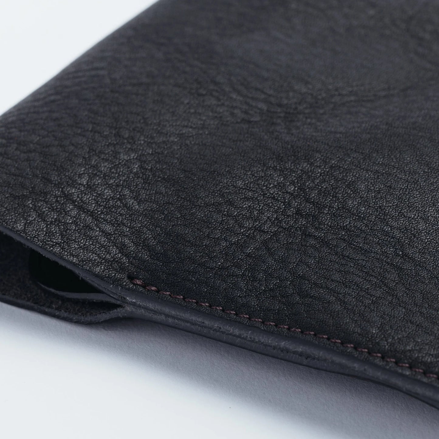 The Superior Labor A6 Oil Leather Notebook Cover - Black